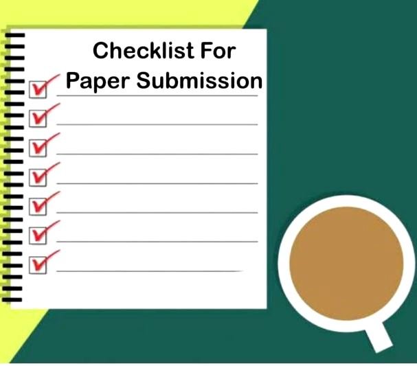 The Complete Research Paper Submission Checklist